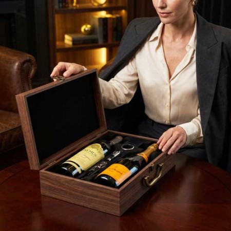 Caymus Wine And Veuve Clicquot Brut Champagne Gift Box
